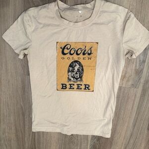 Western “Coors Beer” T shirt